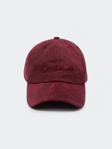 Gorra para Hombre DUNKELVOLK WRITTEN LOGO HAT Rojo