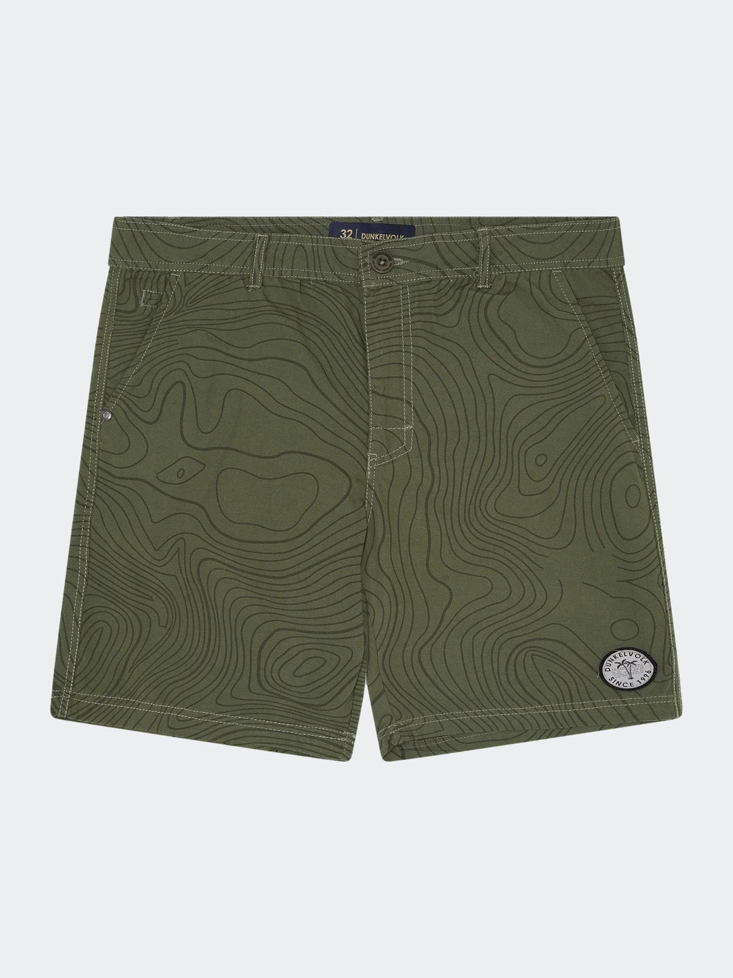 Short para Hombre Dunkelvolk DRILL FULL PRINT RADAR ARMY DUNKELVOLK