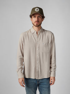 Camisa para Hombre DUNKELVOLK LINEN BLESSED BEI