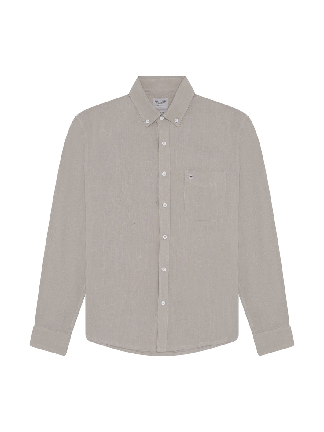 Camisa para Hombre DUNKELVOLK LINEN BLESSED BEI