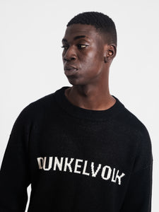 Chompa para Hombre DUNKELVOLK LOGO DUNK KNIT LOGO BLK