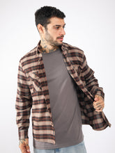 Cargar imagen en el visor de la galería, Camisa para Hombre DUNKELVOLK FLANNEL KURT FLANNEL BRY
