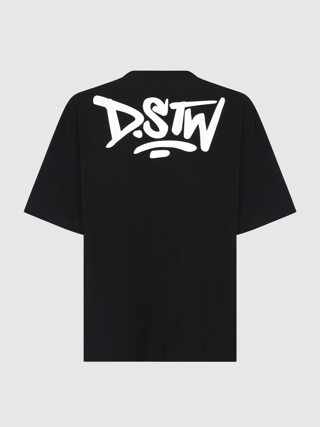 Polo para Hombre Dunkelvolk OVERSIZE LOGO DSTW PUFF LOGO BLK DUNKELVOLK