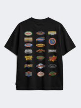 Cargar imagen en el visor de la galería, Polo DSTW Patchs Negro, Hombre
