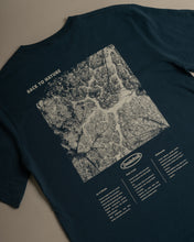 Cargar imagen en el visor de la galería, T-Shirt DUNKELVOLK FOREST DK-00347 Navy
