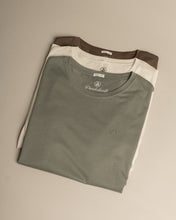 Cargar imagen en el visor de la galería, T-Shirt DUNKELVOLK PIMA TEE DK-PM-0001 Hueso
