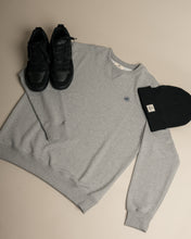 Cargar imagen en el visor de la galería, Fleece DUNKELVOLK SIMPLE CREW FR DK-FL-00071 Gris
