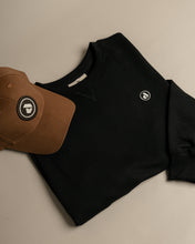 Cargar imagen en el visor de la galería, Fleece DUNKELVOLK SIMPLE CREW FR DK-FL-00071 Negro
