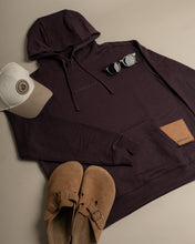 Cargar imagen en el visor de la galería, Fleece DUNKELVOLK SIMPLE HOODIE FR DK-FL-00070 Burgundy

