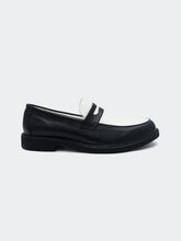 Cargar imagen en el visor de la galería, Zapatos para Hombre DUNKELVOLK DUNK LOAFER Blanco y Negro
