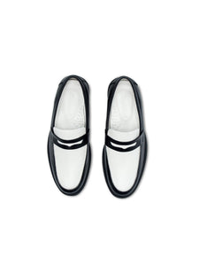 Zapatos para Hombre DUNKELVOLK DUNK LOAFER Blanco y Negro