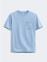 Cargar imagen en el visor de la galería, Polo para Hombre DUNKELVOLK POCKET PATCH Celeste
