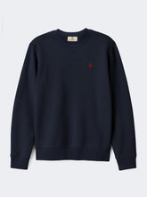 Cargar imagen en el visor de la galería, Polera para Hombre DUNKELVOLK SIMPLE CREW FR Azul
