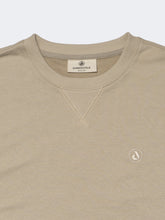 Cargar imagen en el visor de la galería, Polera para Hombre DUNKELVOLK SIMPLE CREW FR Beige
