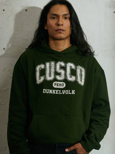 Polera para Hombre DUNKELVOLK HOODIE SIN ZIP CUSCO HOODIE VRD