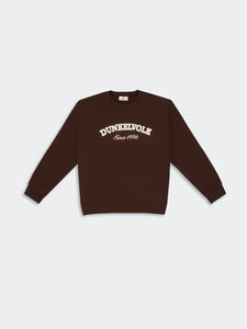 Polera Para Hombre DUNKELVOLK DUNK CREW FL Marron