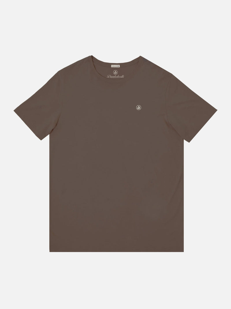 Polo para Hombre DUNKELVOLK PIMA TEE Marrón DUNKELVOLK