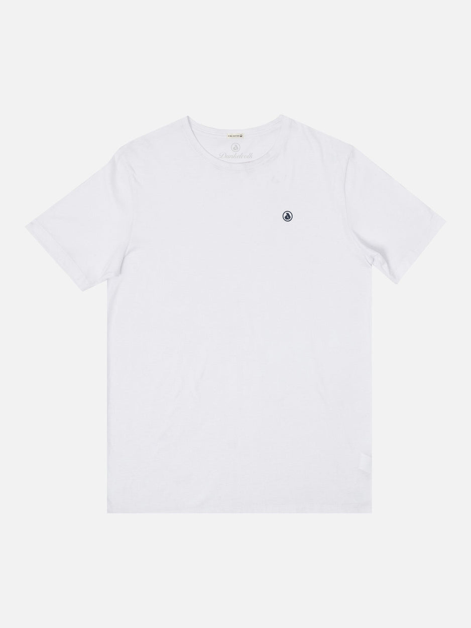 Polo para Hombre DUNKELVOLK PIMA TEE Blanco DUNKELVOLK